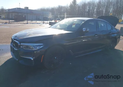 2018 BMW M550I xDrive z USA, uszkodzony, nr VIN WBAJB9C58JB034779